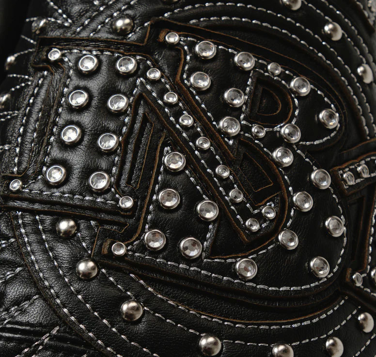 47th Anniversary Pelle Pelle MB 1978 Black Studded Jacket