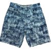 90s Pelle Pelle Baggy Fit Blue Shorts