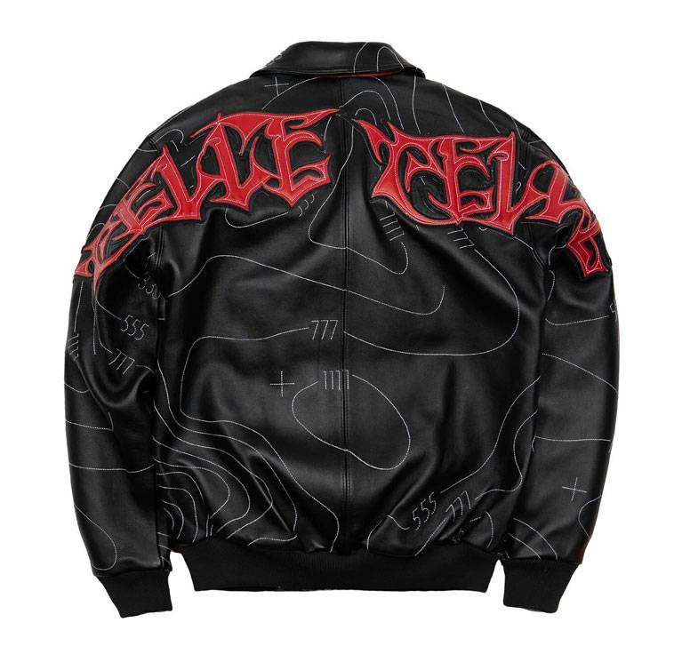 Auracle X Pelle Pelle Black Genuine Leather Jacket