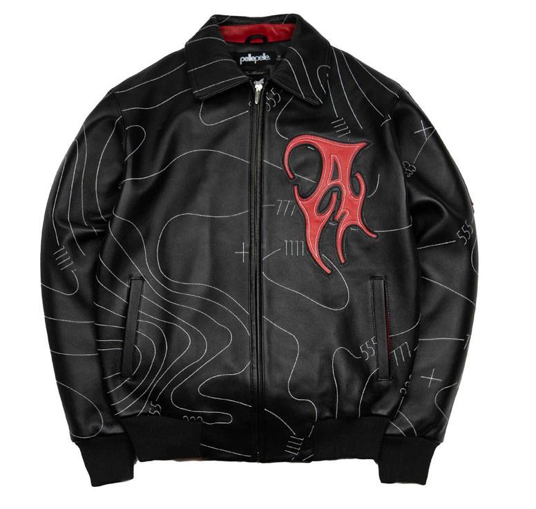 Pelle Pelle Auracle Black Leather Jacket