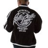 Authentic Pelle Pelle Kids Soda Club Black Varsity Wool Jacket