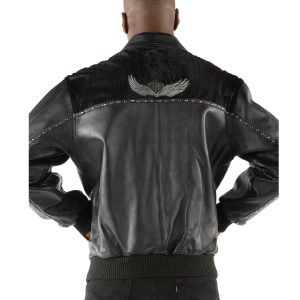 Authentic Pelle Pelle MB Black Leather Jacket