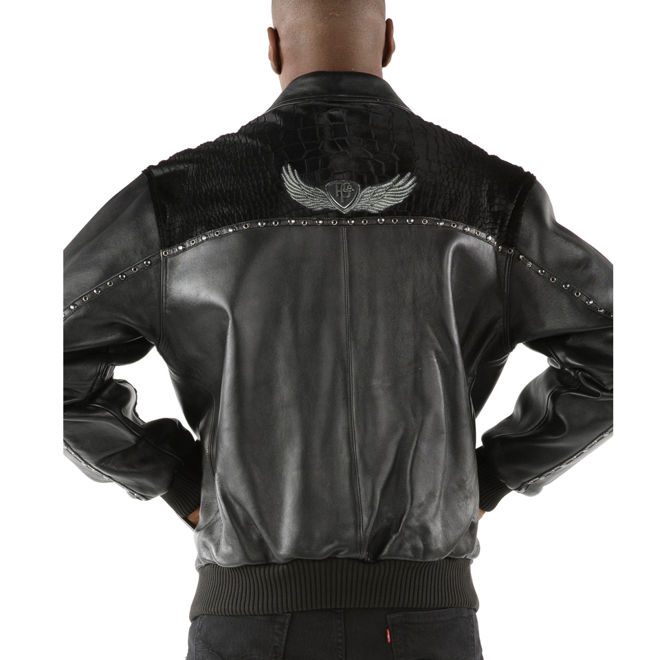 Authentic Pelle Pelle MB Black Leather Jacket