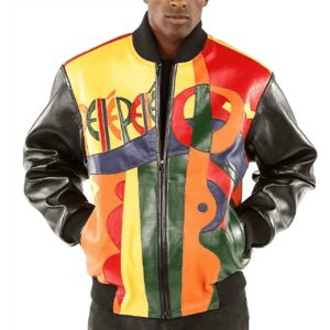 Authentic Pelle Pelle Men Picasso Black Jacket