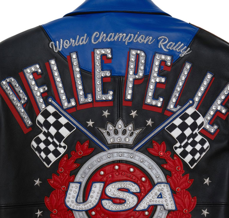Black Men Pelle Pelle Daytona Special MB 1978 Jacket