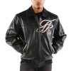 Black Pelle Pelle Badged Trail Blazer MB Men's Jacket