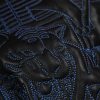 Black Pelle Pelle Detroit Quilted Real Leather Jacket For Men