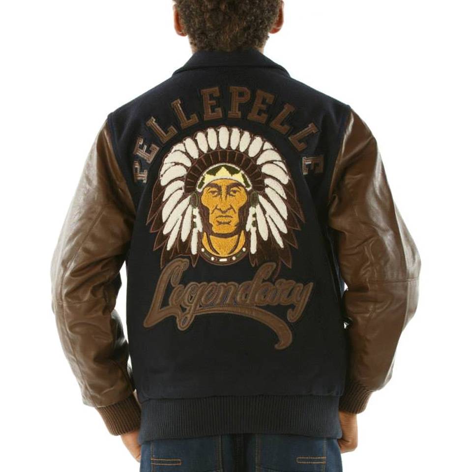 Black Pelle Pelle Indiana Legendary Kids Jacket