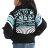 Black Pelle Pelle Live to Win MB 1978 Wool Jacket For Girls