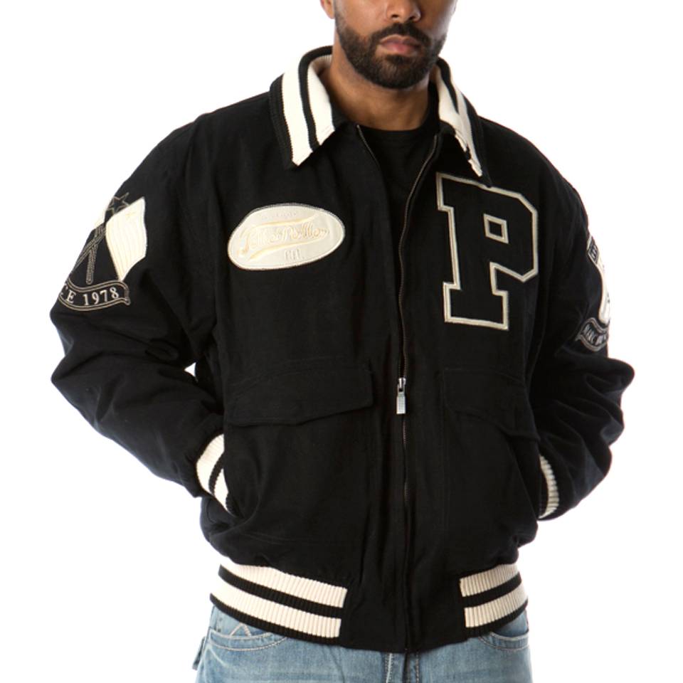 Black Pelle Pelle Men 1978 Marc Buchanan Bomber Jacket