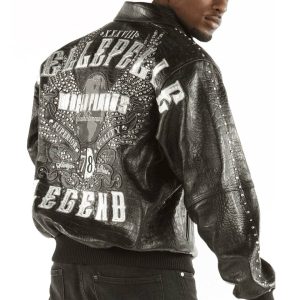 Black Pelle Pelle Men World Famous 1978 Leather Jacket