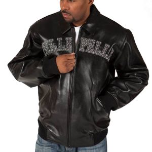 Black Pelle Pelle Men Worlds Best 1978 Jacket