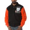 Black Pelle Pelle Men World's Finest Tiger Twill Jacket