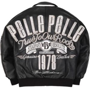 Black Pelle Pelle True To Our Roots 1978 Plush Leather Jacket