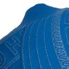 Blue Pelle Pelle Detroit Quilted Genuine Leather Jacket For Men