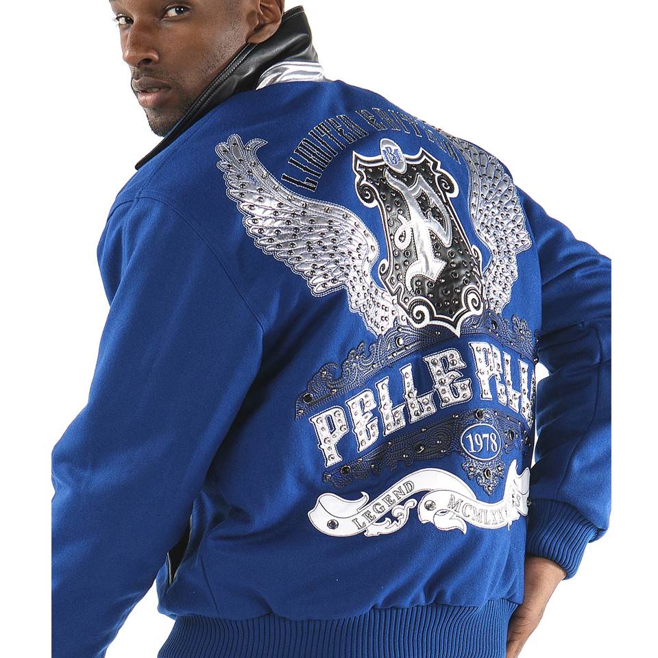 Blue Pelle Pelle Limited Edition MB 1978 Wool Jacket