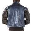 Blue Pelle Pelle Men Leather Jacket