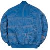 Blue Pelle Pelle NYC Boro Quilted Leather Jacket
