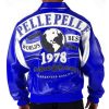 Blue Pelle Pelle Worlds Best 1978 Leather Jacket