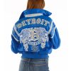 Blue Women Pelle Pelle Detroit Motor City 1701 Jacket