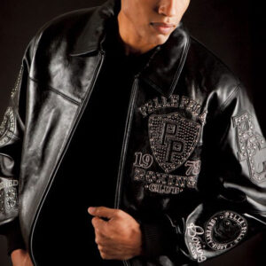 Boxing Club 1978 Black Pelle Pelle Jacket