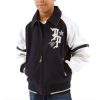 Boys Pelle Pelle Black Label MB Navy Blue Jacket