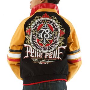 Boys Pelle Pelle Black Label MB Wool Jacket