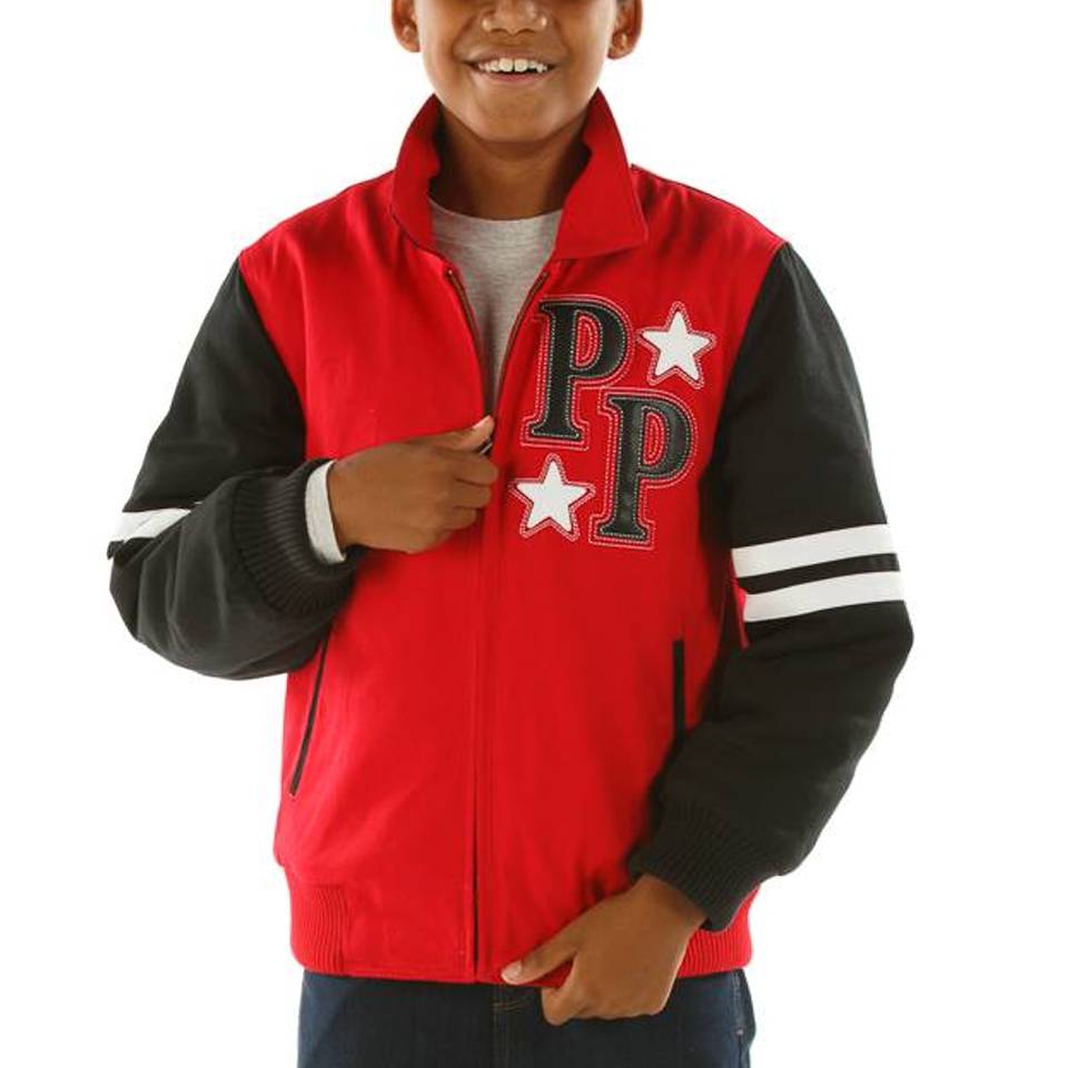 Boys Pelle Pelle Soda Club Elite Series MB Red Jacket