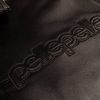 Classic Black Corded Pelle Pelle High Quality Leather Jacket