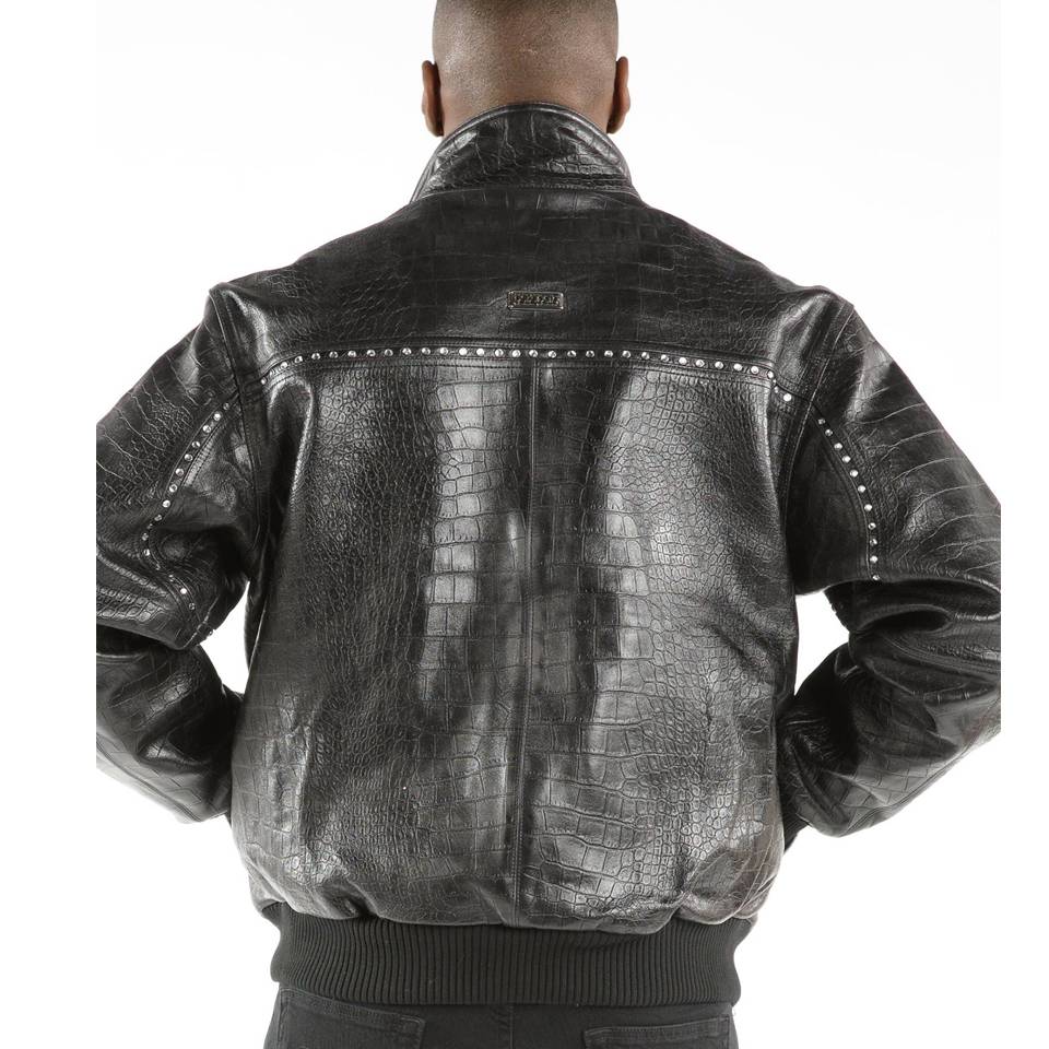 Classic Men Pelle Pelle Black Leather Jacket