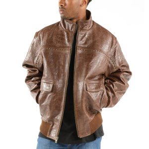 Classic Men Pelle Pelle Brown Jacket