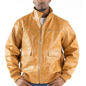 Classic Men Pelle Pelle Yellow Jacket
