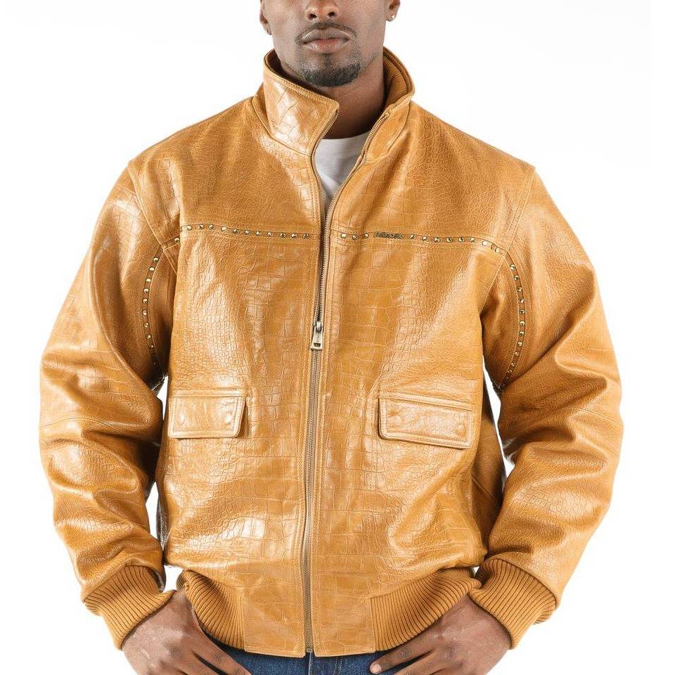Classic Men Pelle Pelle Yellow Jacket