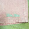 Classic Pelle Pelle Coral Pink Denim Baggy Jeans Jorts