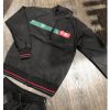 Classic Pelle Pelle Husk Black Cotton- Poly Tracksuit