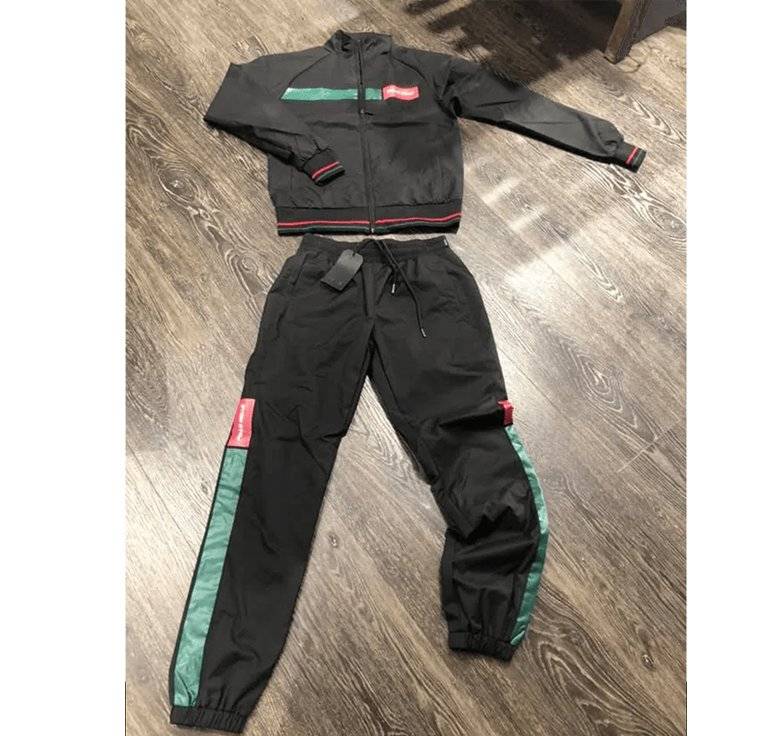 Classic Pelle Pelle Husk Black Tracksuit