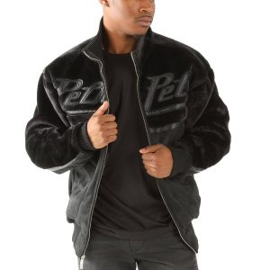 Classic Pelle Pelle Men Black Jacket