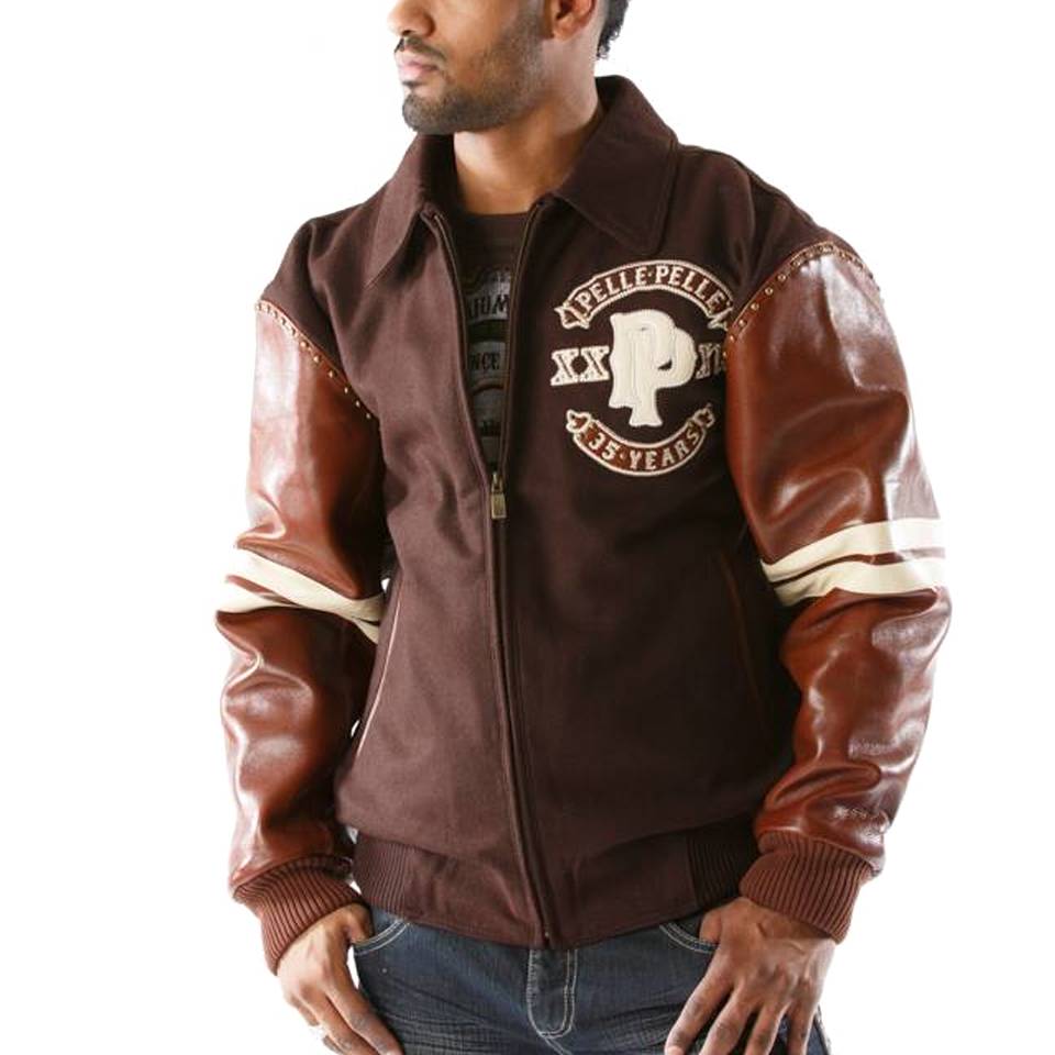 Classic Pelle Pelle Men MB Panther Brown Jacket
