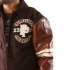 Classic Pelle Pelle Men MB Panther Brown Wool Jacket