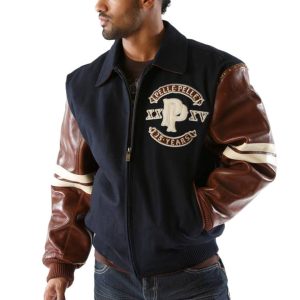 Classic Pelle Pelle Men MB Panther Navy Blue Jacket