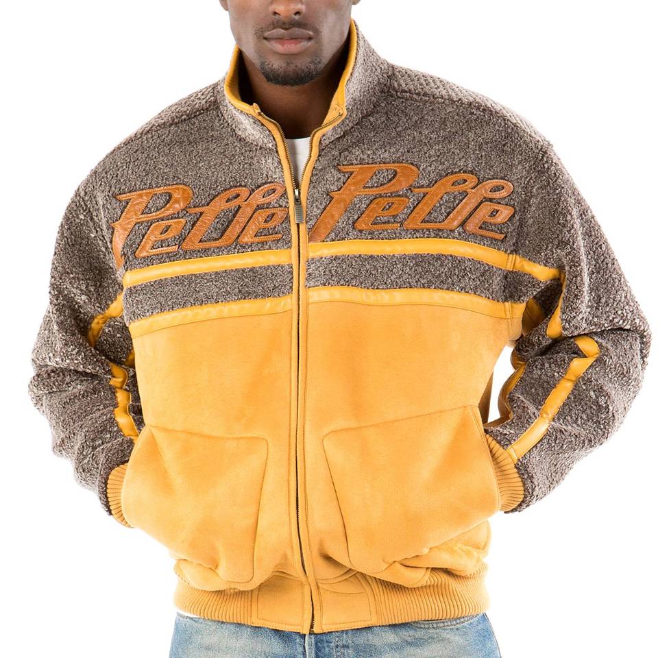 Classic Pelle Pelle Men Yellow Jacket