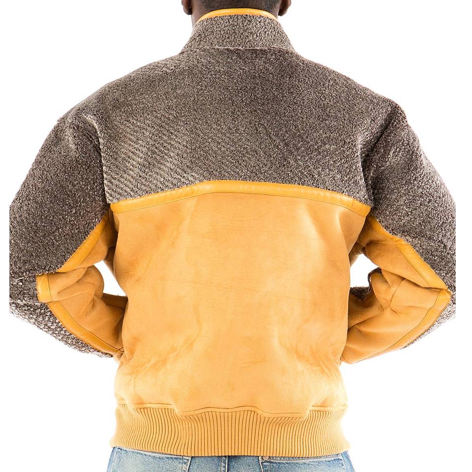 Classic Pelle Pelle Men Yellow Wool Jacket