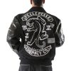 Classic Pelle Pelle Men's MB Panther Black Wool Jacket