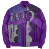 Pelle Pelle Picasso Plush Purple Jacket