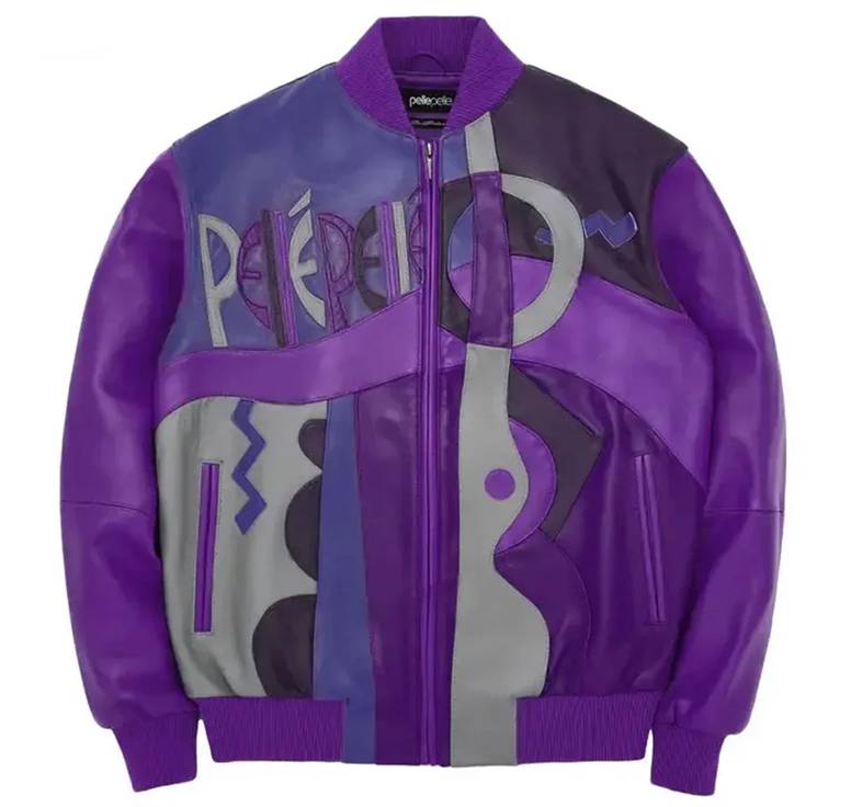 Pelle Pelle Picasso Plush Purple Jacket