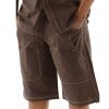 Classic Pelle Pelle Plain Brown Shorts