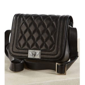 Classic Pelle Pelle Princess Cut Black Handbag