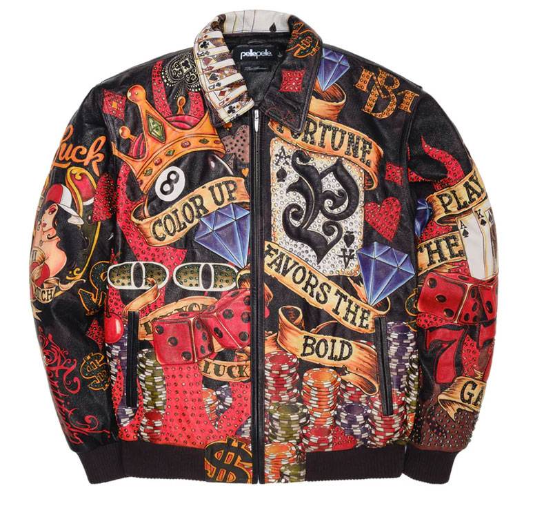 Classic Pelle Pelle Rollers Black Jacket