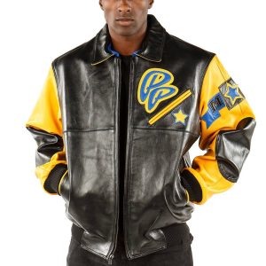 Classic Pelle Pelle Soda Club Plush Black Leather Jacket