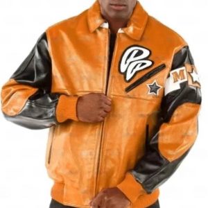 Classic Pelle Pelle Soda Club Plush Orange Jacket